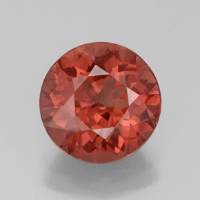 Grenat malaya rose naturelle coupe roude, 3,18 ct, VS-SI