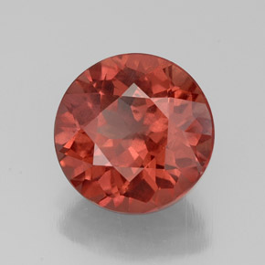 Grenat malaya rose naturelle coupe roude, 3,18 ct, VS-SI
