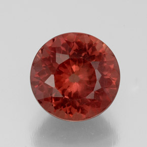 Grenat malaya rose naturelle coupe roude, 3,80 ct, VS-SI