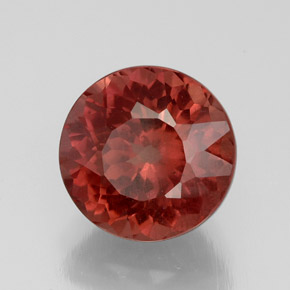 Grenat malaya rose naturelle coupe roude, 3,80 ct, VS-SI