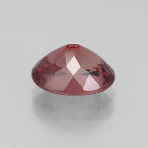 Grenat malaya rose naturelle coupe ovale, 3,17 ct, VS