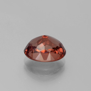 Grenat malaya rose naturelle coupe ovale, 3,84 ct, VVS