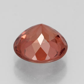Grenat malaya rose naturelle coupe roude, 2,41 ct, VS