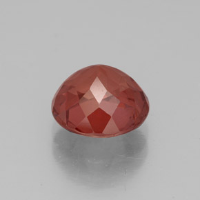 Grenat malaya rose naturelle coupe roude, 3,16 ct, VS