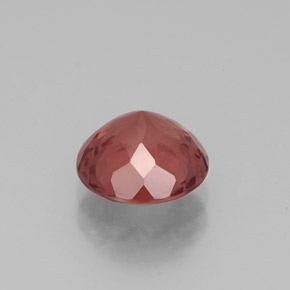 Grenat malaya rouge naturelle coupe roude, 2,27 ct, VS