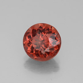 Grenat malaya rose naturelle coupe roude, 2,41 ct, VS