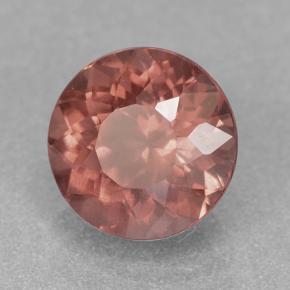 Grenat Malaya Rose moyen naturelle Coupe roude, 2.48 ct, VS