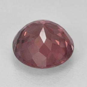 Grenat Malaya Rose naturelle Coupe roude, 2.63 ct, VS