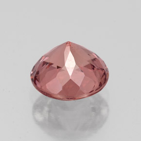 Grenat Malaya Rose naturelle Coupe roude, 2.30 ct, VVS-VS