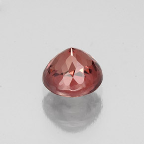 Grenat Malaya Rose naturelle Coupe roude, 1.27 ct, SI