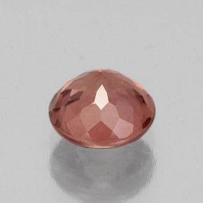 Grenat malaya rose naturelle coupe roude, 1,30 ct, VS-SI