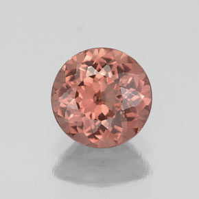 Grenat Malaya Rose naturelle Coupe roude, 1.04 ct, VS