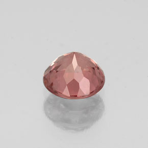 Grenat malaya rose naturelle coupe roude, 0,83 ct, VS-SI