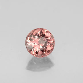 Grenat Malaya Rose naturelle Coupe roude, 1.05 ct, VS-SI