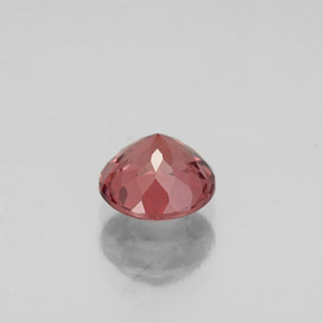 Grenat malaya rose naturelle coupe roude, 1,14 ct, VS
