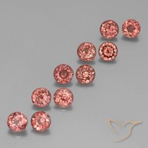 Shop natural 6.99ct Rose moyen Grenat Malaya gems, Tour, from Tanzanie at GemSelect. In stock, global shipping!