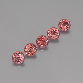 Achetez naturel ct orange grenat malaya gems, coupe roude, en provenance tanzanie chez gemselect. en stock, livraison internationale!