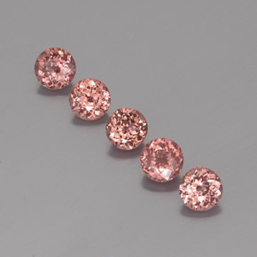 Achetez naturel ct orange grenat malaya gems, coupe roude, en provenance tanzanie chez gemselect. en stock, livraison internationale!