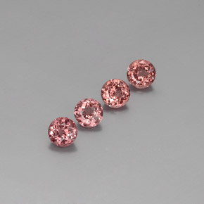 Achetez naturel 3,30ct rose grenat malaya gems, coupe roude, en provenance tanzanie chez gemselect. en stock, livraison internationale!