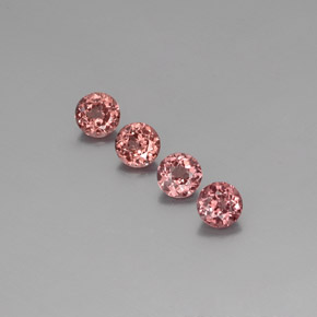Achetez naturel 3,30ct rose grenat malaya gems, coupe roude, en provenance tanzanie chez gemselect. en stock, livraison internationale!
