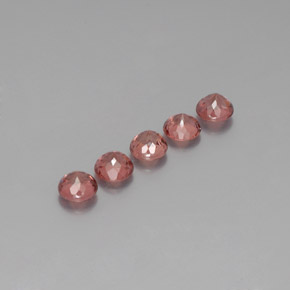 Achetez naturel ct rose grenat malaya gems, coupe roude, en provenance tanzanie chez gemselect. en stock, livraison internationale!