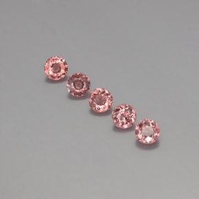 Achetez naturel 2,95ct rose grenat malaya gems, coupe roude, en provenance tanzanie chez gemselect. en stock, livraison internationale!