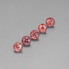 Achetez naturel 4,47ct orange grenat malaya gems, coupe roude, en provenance tanzanie chez gemselect. en stock, livraison internationale!