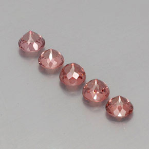 Achetez naturel ct rose grenat malaya gems, coupe roude, en provenance tanzanie chez gemselect. en stock, livraison internationale!