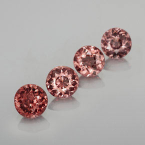 Achetez naturel ct rose grenat malaya gems, coupe roude, en provenance tanzanie chez gemselect. en stock, livraison internationale!