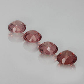 Achetez naturel ct rose grenat malaya gems, coupe roude, en provenance tanzanie chez gemselect. en stock, livraison internationale!