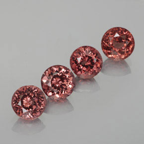 Achetez naturel 4,17ct rose grenat malaya gems, coupe roude, en provenance tanzanie chez gemselect. en stock, livraison internationale!