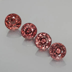 Achetez naturel 4,17ct rose grenat malaya gems, coupe roude, en provenance tanzanie chez gemselect. en stock, livraison internationale!