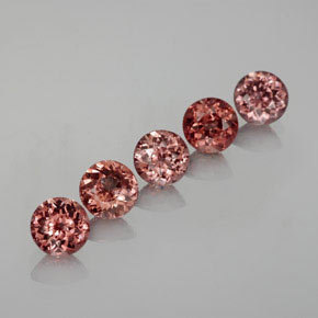 Achetez naturel ct rose grenat malaya gems, coupe roude, en provenance tanzanie chez gemselect. en stock, livraison internationale!