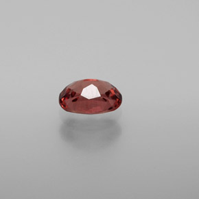 Grenat malaya rose naturelle coupe ovale, 1,12 ct, VS