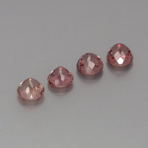 Achetez naturel ct Rose Grenat Malaya gems, Coupe roude, En provenance Tanzanie chez GemSelect. En stock, livraison internationale!