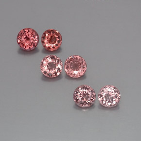 Achetez naturel 3,88ct rose grenat malaya gems, coupe roude, en provenance tanzanie chez gemselect. en stock, livraison internationale!