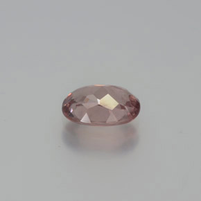 Grenat malaya rose naturelle coupe ovale, 1,03 ct, VVS-VS