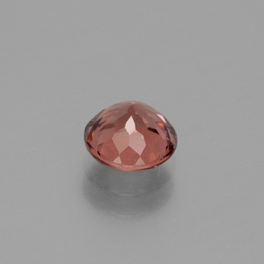 Grenat Malaya Rose naturelle Coupe roude, 1.30 ct, VS