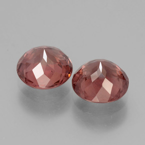 Achetez naturel ct Rose Grenat Malaya gems, Coupe roude, En provenance Tanzanie chez GemSelect. En stock, livraison internationale!
