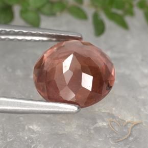 Grenat Malaya Rose framboise naturelle Tour, 2.56 ct, VS