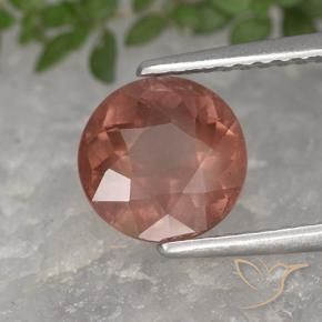 Grenat Malaya Rose moyen naturelle Tour, 2.25 ct, VS