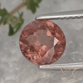 Grenat Malaya Brique rouge naturelle Tour, 1.65 ct, VS