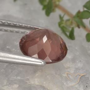 Grenat Malaya Brique rouge naturelle Tour, 1.65 ct, VS