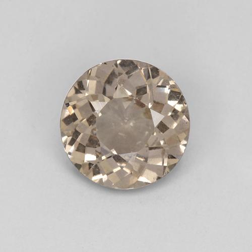 Grenat malaya jaune naturelle coupe roude, 0,94 ct, VS