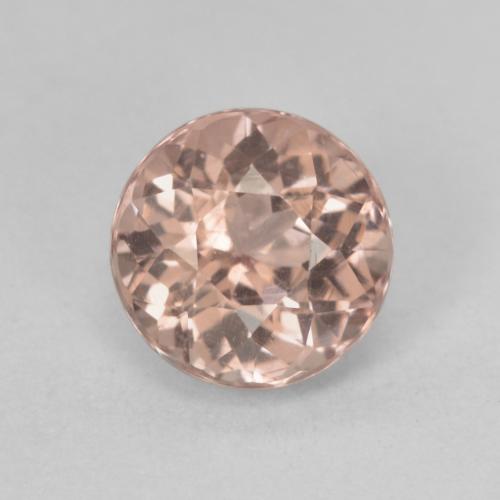 Grenat Malaya Rose très clair naturelle Coupe roude, 1.55 ct, VS