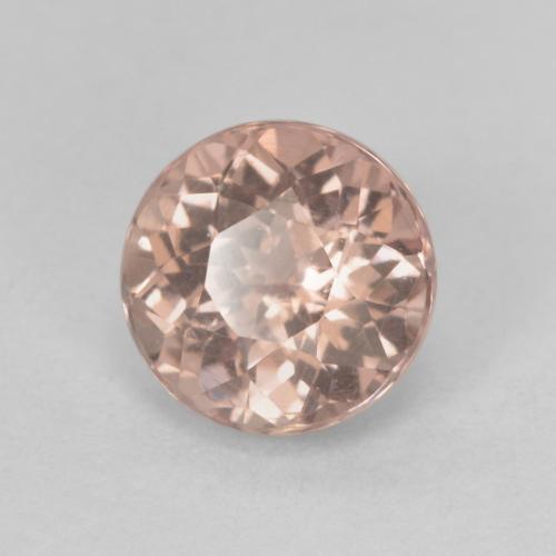 Grenat Malaya Rose très clair naturelle Coupe roude, 1.55 ct, VS