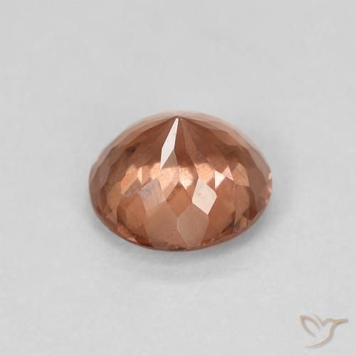 Grenat Malaya Rose orangé naturelle Tour, 0.82 ct, VS
