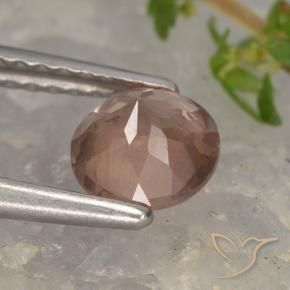 Grenat Malaya Rose moyen-foncé naturelle Tour, 0.93 ct, VS