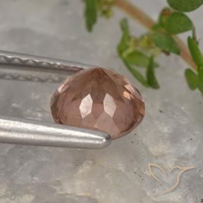 Grenat Malaya Rose foncé naturelle Tour, 0.93 ct, VS