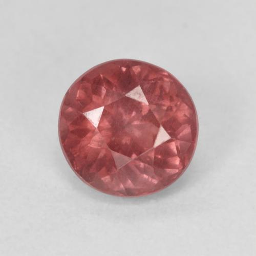 Grenat Malaya Rose orangé naturelle Coupe roude, 1.13 ct, VS